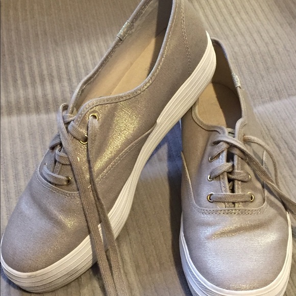 keds metallic sneakers